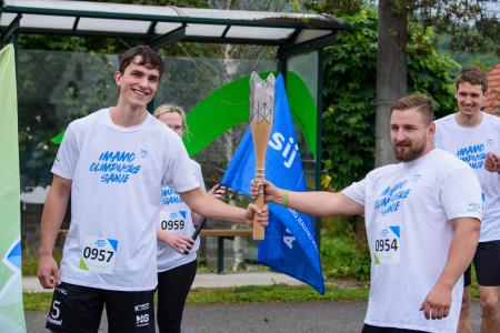 FOTO  Slovenske olimpijske sanje ponesli širom naše občine 24